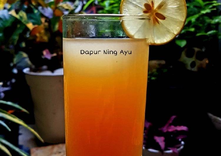 Resep 158. Wedang Jahe Kencur Cepat