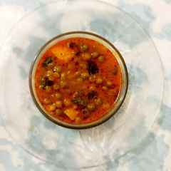 Aloo Matar Curry Without garlic & Onion A picture of Aloo Matar Curry Without garlic & Onion.