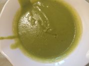 Una foto de puré de arveja