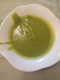 Una foto de Puré de guisantes