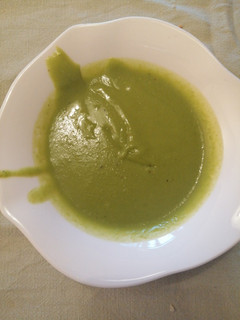 Una foto de Puré de guisantes