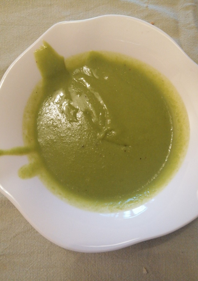 Una foto de Puré de guisantes