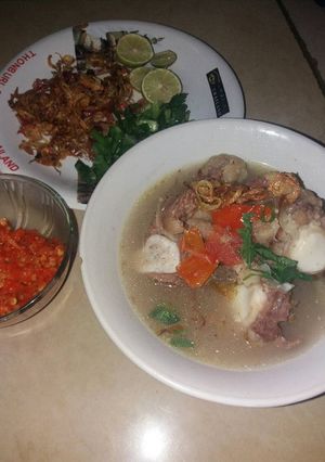 Foto resep Sop balungan sapi atau tulang sapi