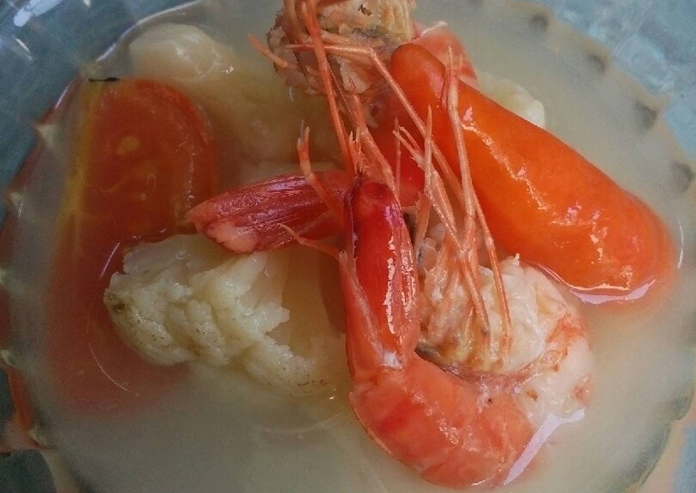 Sup ayam udang