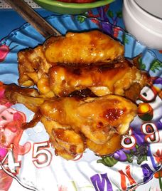 gà khìa nước dừa