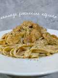 Sausage Fettuccine Alfredo