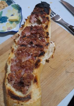 Una foto de Choripan viral en Tik Tok