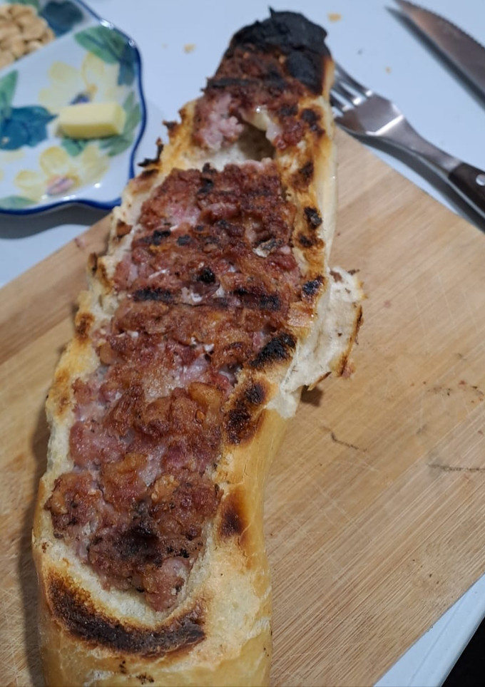 Una foto de Choripan viral en Tik Tok