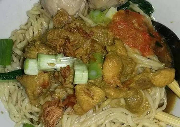 Resep Mie ayam home made Anti Gagal