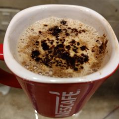 A picture of Frothy/Dalgona coffee.
