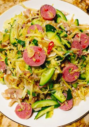 Hình của món Tré trộn.