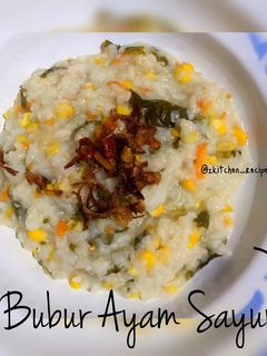 Foto resep Bubur Ayam Sayur