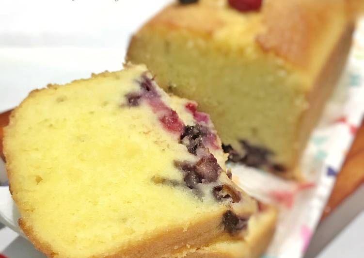Rahasia Membuat Lemon Berry Cake yang Harus Dicoba