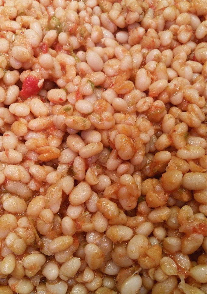Una foto de Judías a la navarrica