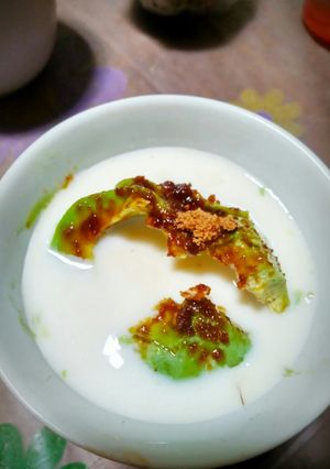 Foto resep Mixed avocado milk and palm sugar