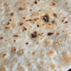 A picture of ALU ka paratha.