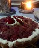 Torta húmeda de ciruelas