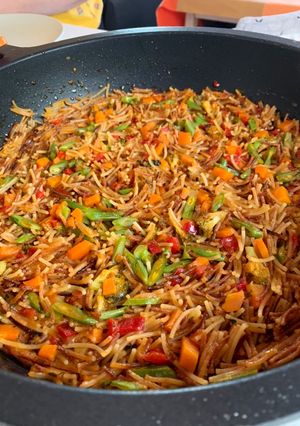 Foto principal de Fideuà de verduras 🥦🥕🌶