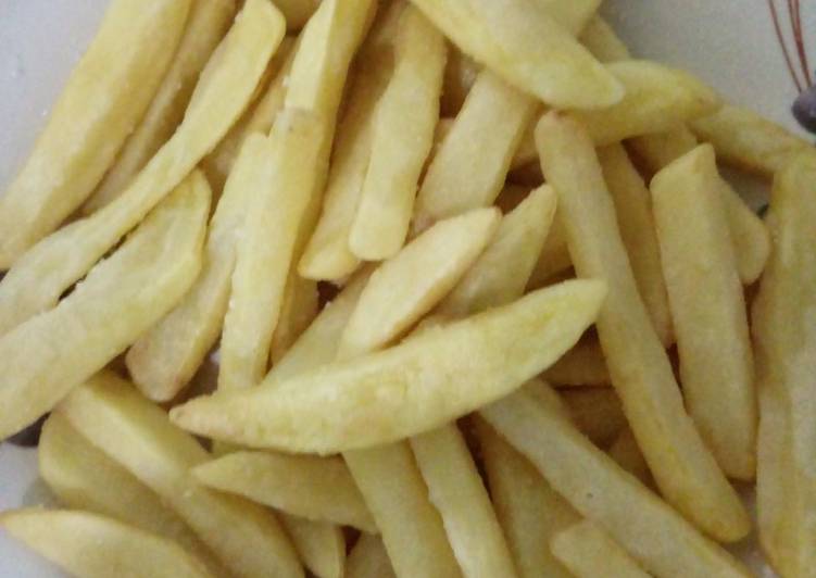 Langkah Mudah untuk Menyiapkan French Fried Renyah, Enak Banget