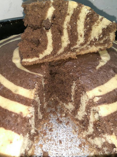Una foto de Torta cebra