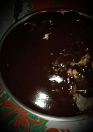 Una foto de Baño de dulce de leche y chocolate