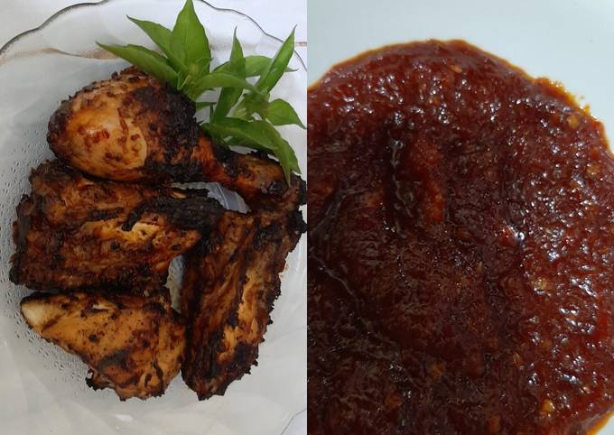 Ayam bakar sambal goreng