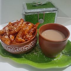 A picture of Honey Chilli Potato.