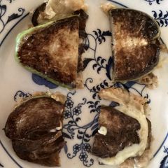 A picture of California Farm Cheese Stuffed Squash.
