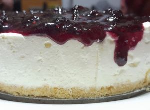 Una foto de Cheesecake sin cocción