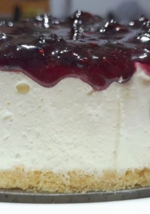 Una foto de Cheesecake sin cocción