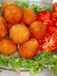 عکسی از دستور توپک پنیری مرغ