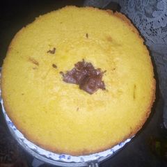 A picture of Vanilla sponge cake.