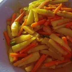 Acar kuning timun wortel রেসিপির প্রধান ছবি
