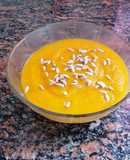 Crema de zanahoria con jengibre