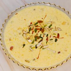 A picture of Zafrani Kheer.