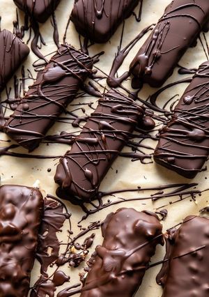 A picture of TRACY,S HOMEMADE CHOCOLATE😍.