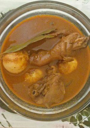 Foto resep 24. Rendang Ayam telur