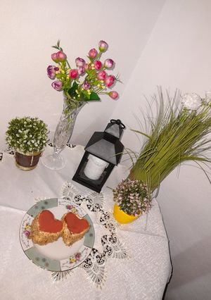 O poză a rețetei Prăjitură în formă de inimioară 🍰❤️.