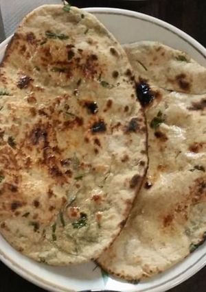 A picture of Masala Coriander Roti.