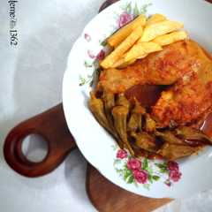 خورش مرغ و بامیه-レシピのメイン写真