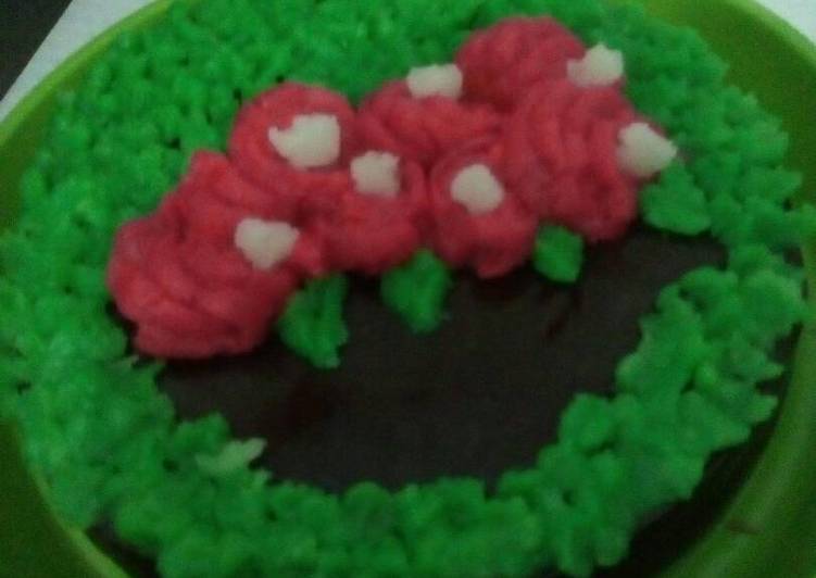 Puding coklat jelly cream