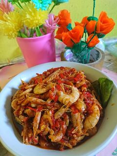 Foto resep Sambel Udang Pedas