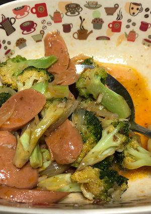 Foto resep Brokoli Cah Sosis Asam Manis