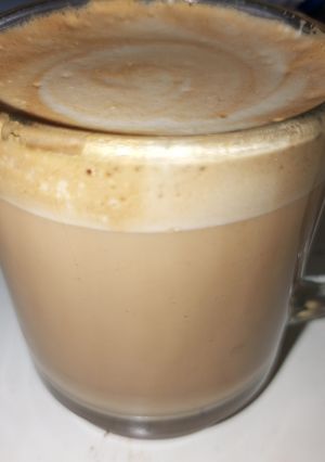 صورة لوصفة ايس كابتشينو بلبن بودرة