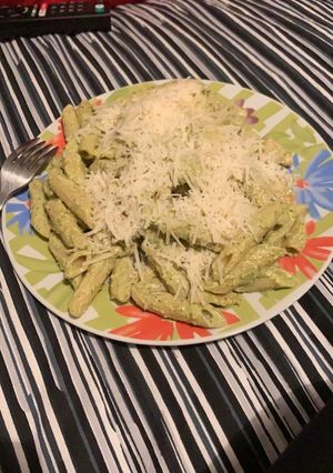 O poză a rețetei Penne cu sos pesto!.