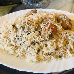 A picture of White Chicken Pulao.