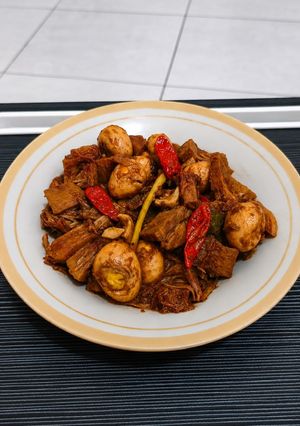 Foto resep Gudeg telur puyuh