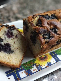 Una foto de Budín de moras