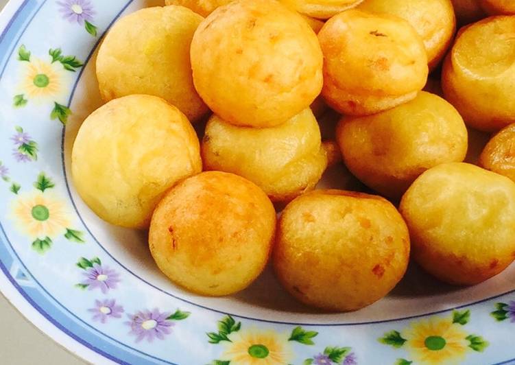 Easiest Way to Cook Yummy Cimplung Perkedel kentang mirip dengan cimplung sambal hejo natuna 😂