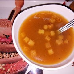 Chatpata Tomato soup A picture of Chatpata Tomato soup.